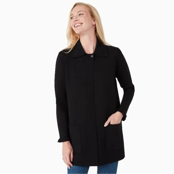 Kate Spade Ruffle Sweater Blazer - Picture 2 of 3